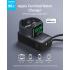 Anker MagGo Power Bank for Apple Watch, Officially Certified 10,000mAh Compact Battery Pack with Built-in USB-C Cable, 35W Max, for iPhone 15 Series, Samsung, iPad, AirPods, and More - Black